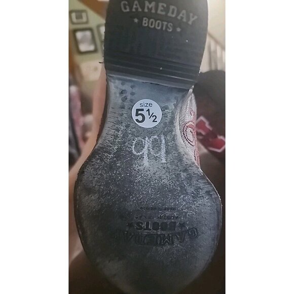 Gameday Women's Western Boot University of Nebraska Cornhuskers Sz 5.5 B NEW NWT - Picture 7 of 8